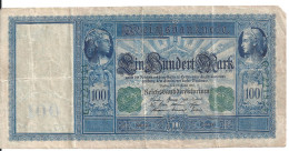 ALLEMAGNE 100 MARK 1910 VF P 43 - 100 Mark