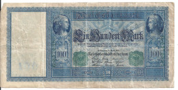 ALLEMAGNE 100 MARK 1910 VF P 43 - 100 Mark