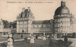 FRANCE - Valençay - Le Château Et Les Jardins à La Française - Carte Postale Ancienne - Otros & Sin Clasificación