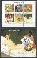 Guinea-Bissau 2003 - PEINTURE - MUSEE De ORSAY  - BL + BF - MNH - Museos