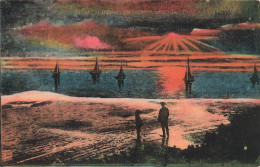 FANTAISIES - Coucher De Soleil Sur L'Atlantique - Carte Postale Ancienne - Sonstige & Ohne Zuordnung