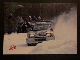 CP SUEDE PEUGEOT 205 TURBO 16 - J. KANKKUNEN / J. PIIRONEN - Rally