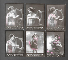 584A - CARTES CIGARETTES MELIA - 4ème Collection TIRAGE E 7 - MELINA - MISS ARLEN - PANY - Melia