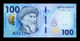 Kirguistán Kyrgyzstan 100 Som 2023 (2024) Pick 36 New Sc Unc - Kyrgyzstan