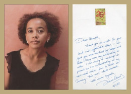 Diana Evans - British Novelist - Authentic Autograph Card Signed + Photo - 2007 - Schrijvers