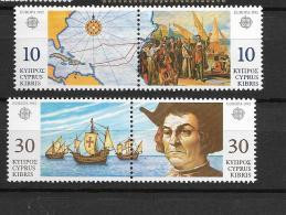 1992 MNH Cept Cyprus - 1992