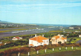 ILHA TERCEIRA , Açores - Vista Parcial E Aeroporto Das Lages  (2 Scans) - Açores