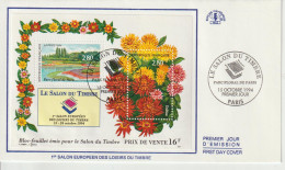 France FDC 1994 Parc Floral BF 16 - 1990-1999