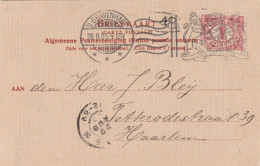 Ansicht 28 Aug 1905 's Grvenhage (Bickerdike Machone Met Leeuwen) - Poststempels/ Marcofilie