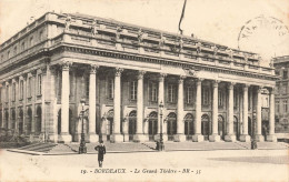 FRANCE - Bordeaux - Le Grand Théâtre - BR - 55 - Carte Postale Ancienne - Bordeaux