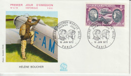 France FDC 1972 Boucher Et Hilsz PA 47 - 1970-1979
