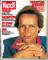 PARIS MATCH N°1788 Du 2 Septembre 1983 Christine Ockrent - Tchad - Badinter - St Tropez - 1958 - Informations Générales