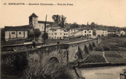 ESPELETTE  Quartier Cherrenda.  Vue Du Pont - Espelette