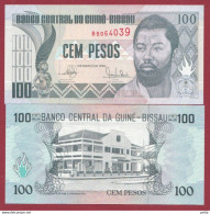 Guinéa-Bissau--100 Pesos --1990--UNC--(131) - Guinea-Bissau