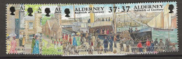 1998 MNH Alderney Mi 121-28 Postfris** - Alderney