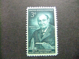 ESTADOS UNIDOS / ETATS-UNIS D'AMERIQUE 1955 / DOCTOR HARVEY W. WILEY YVERT 617 ** MNH - Unused Stamps