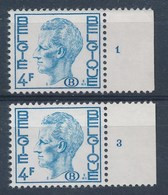 BELGIE - OBP D/S Nr 69 - Dienst/Service -  PLAATNUMMER 1 & 3 - MNH** - Andere & Zonder Classificatie