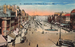 FRANCE - Bordeaux - Les Allées De Tourny - BR - Colorisé - Animé - Carte Postale Ancienne - Bordeaux