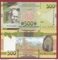 Guinée--500 Francs --2018--UNC--(135) - Guinée
