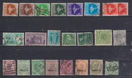 Lot De Vieux Timbres D'Inde Oblitérés - Colecciones & Series