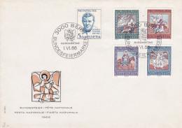 Suisse - 1966 --FDC  Fête Nationale  ...  ( 5 Valeurs  PRO PATRIA ) ............cachet  BERN - FDC