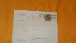 ENVELOPPE ANCIENNE DE 1930../ MAX FISCHER INDUSTRIE UND HOLZHANDEL ZAGREB..POUR LAUFENBURG SUISSE + TIMBRE - Lettres & Documents