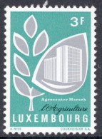 Luxembourg 1969 Single Stamp For Agriculture In Unmounted Mint - Nuovi