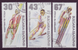 Europe - Bulgarie - Albertville 92 - Jeux Olympiques D'hiver - 3 Timbres Différents - 6470 - Sonstige & Ohne Zuordnung