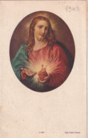 Calendarietto - Sacro Cuore Di Gesù - Anno 1943 - Petit Format : 1941-60