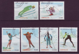 Amérique - Nicaragua  - Albertville 92 - Jeux Olympiques D'hiver - 6 Timbres Différents - 6479 - Nicaragua