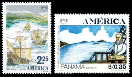 (058) Nicaragua  (547) Panama / UPAE 91 / America / Discoveries   ** / Mnh  Michel 3127 + 1715 - Nicaragua