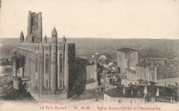 FRANCE - Le Tarn Illustré - Albi - Vue Sur L'église Sainte Cécile Et L'Archevêche  - Carte Postale Ancienne - Albi