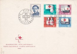 Suisse - 1968 -FDC.--Fête Nationale...(5 Valeurs  PRO PATRIA )....cachet BERN - FDC
