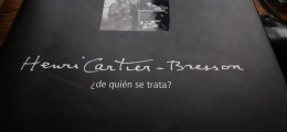 De Quien Se Trata ! HENRI CARTIER-BRESSON Lunwerg Editors 2003 - Ontwikkeling