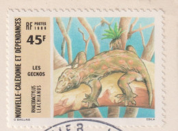 Nouvelle Calédonie 1986 - YT 517 (o) Sur Fragment - Used Stamps