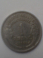 1 Francs  1957 B  - Morlon - Alu - 50 Centimes
