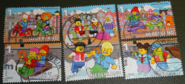 Nederland - NVPH - Xxxx - 2023 - Gebruikt - Used - Kinderzegels - Lego Minifiguren - Laat Ieder Kind Meedoen - Used Stamps