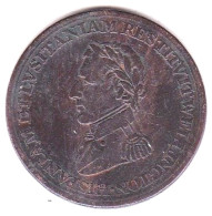 Bas Canada. Half Penny Token 1812 Wellington , - CUIDAD RODRIGO, En Cuivre, Breton His# 986 - Canada