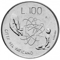 VATICANO GIOVANNI PAOLO II  100 Lire ANNO 1983 FDC - Vaticano
