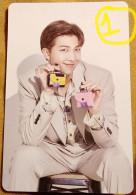 PHOTOCARD AU CHOIX  BTS  Map Of The Soul 7  "The Journey"  RM - Altri Oggetti