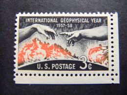 ESTADOS UNIDOS / ETATS-UNIS D'AMERIQUE 1958 / AÑO GEOFISICO INTERNACIONAL YVERT 625 MNH - Neufs