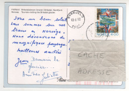 Timbre , Stamp " Guerre 39/45 : Narvik 28/05/40 "  Sur CP , Carte , Postcard Du 12/06/90 - Briefe U. Dokumente