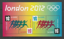 Sierra Leone 2012 Olympic Games London Sheet Y.T. 4730/4733 ** - Sierra Leone (1961-...)