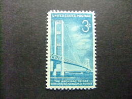 ESTADOS UNIDOS / ETATS-UNIS D'AMERIQUE 1958 / INAGURACIÓN DEL PUENTE MACKINAC YVERT 645 ** MNH - Unused Stamps