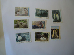 AUSTRALIAN ANTARTIC MNH 8  STAMPS  PENGUINS   ANIMALS - Pingueinos