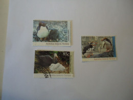 AUSTRALIAN ANTARTIC USED   STAMPS  PENGUINS - Penguins