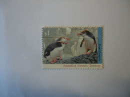 AUSTRALIAN ANTARTIC USED   STAMPS  PENGUINS - Pingueinos