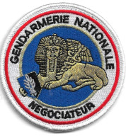 Ecusson Tissu GENDARMERIE NATIONALE NEGOCIATEUR - Polizei