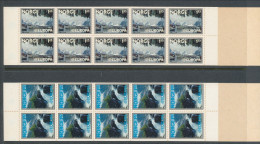 Norway, 1977. Set Of 2 Booklets, Facit # H45 And H46 - Europe XI, Landskapes MNH (**). See Description - Cuadernillos