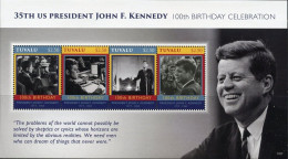 TUVALU - 2017 - MINIATURE SHEET MNH ** - John F. Kennedy, 1917-1963 (II) - Tuvalu